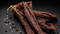 🥩 Premium Beef Jerky Rücken – Trockenfleisch am Stück (100 gr)