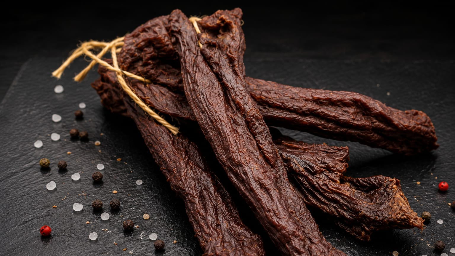 🥩 Premium Beef Jerky Rücken – Trockenfleisch am Stück (50 g)