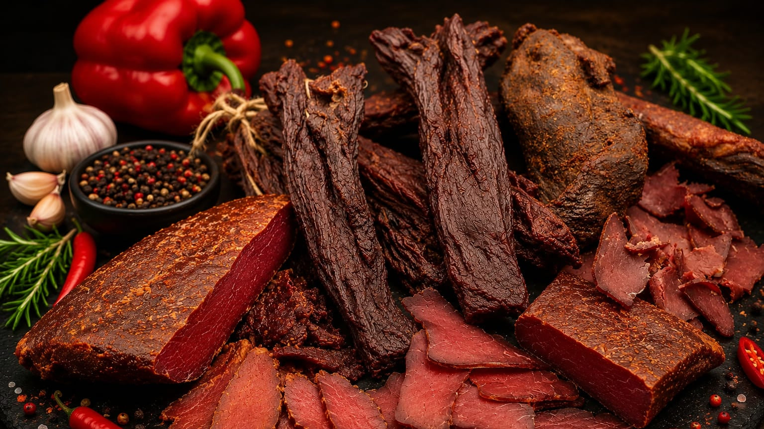 🥩 Premium Beef Jerky Probierpaket – 500 g | 25,90 €