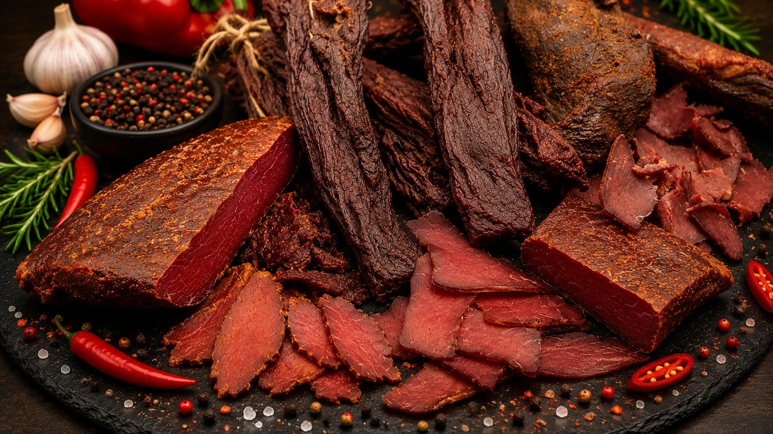 🥩 Premium Beef Jerky Familienpaket – 1 kg |35,90€